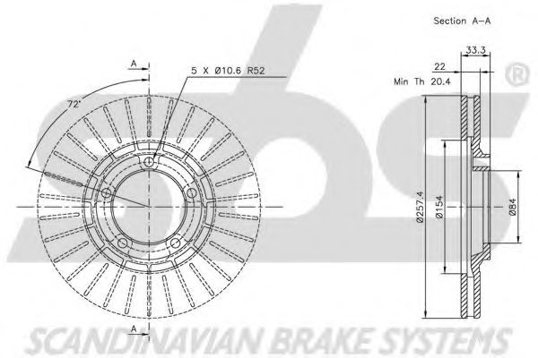 Disc frana 1