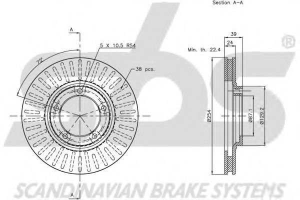 Disc frana 2