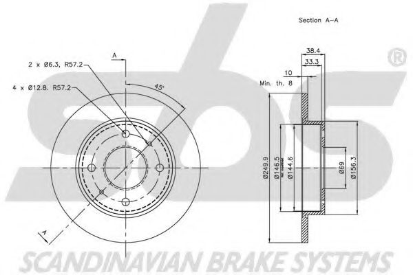 Disc frana 2