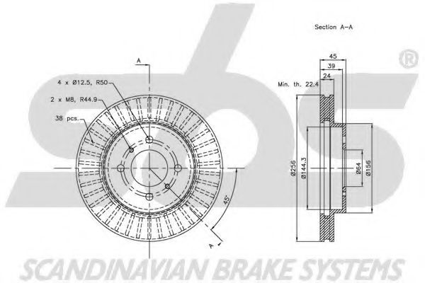 Disc frana 1