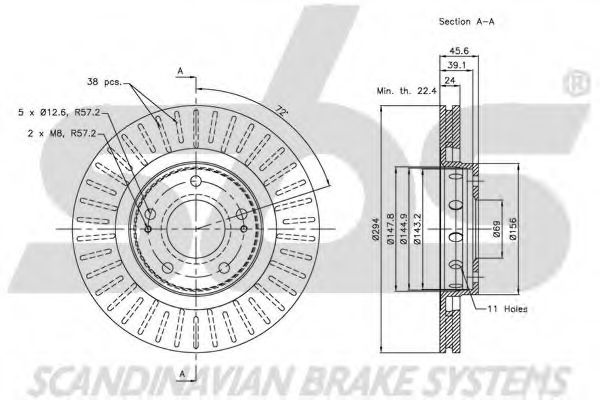 Disc frana 2
