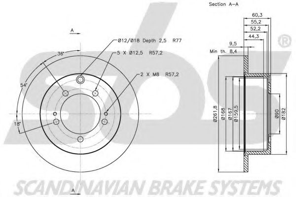 Disc frana 1