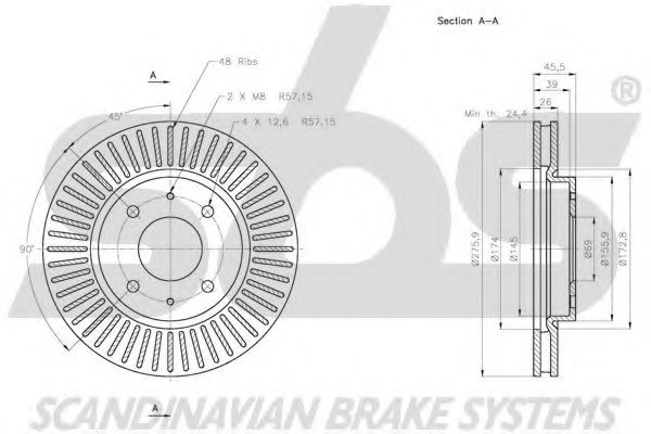 Disc frana 2