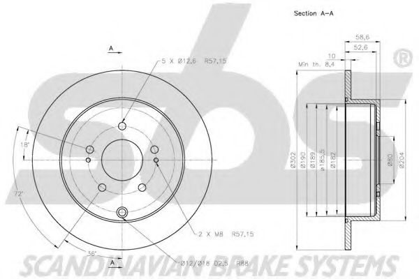 Disc frana 2