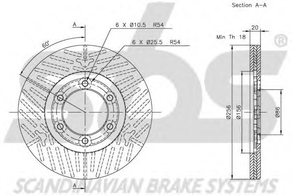 Disc frana 1