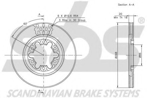Disc frana 1