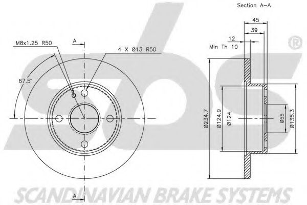 Disc frana 1