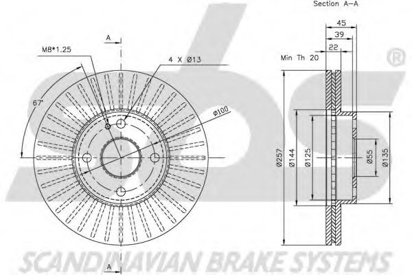 Disc frana 1