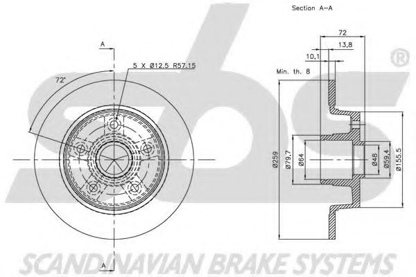 Disc frana 1