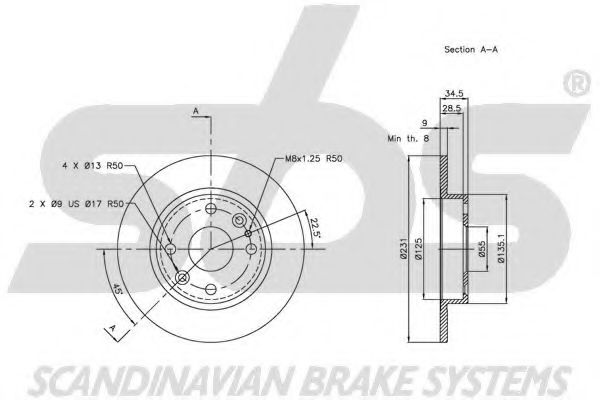 Disc frana 1