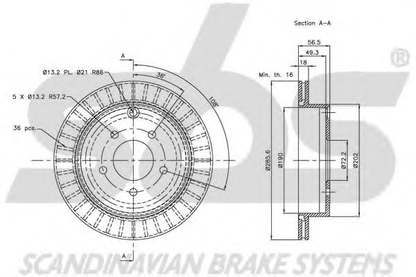 Disc frana 1