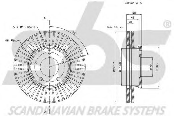 Disc frana 1