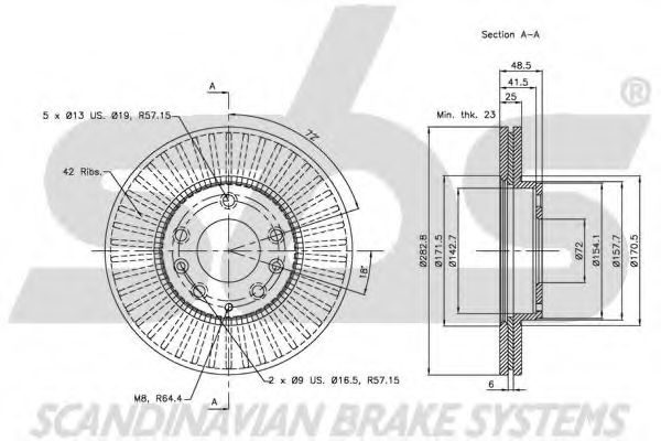 Disc frana 2