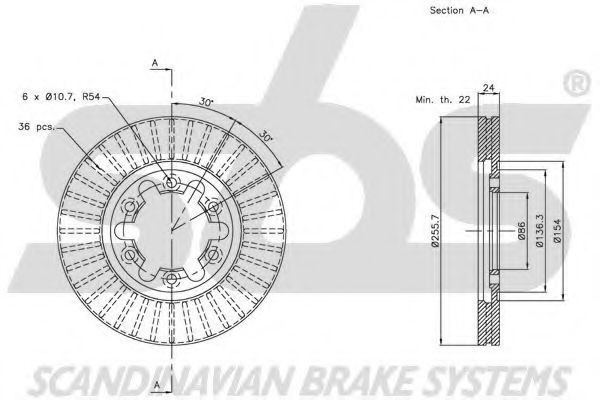 Disc frana 1