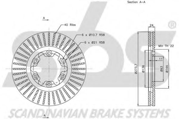 Disc frana 1