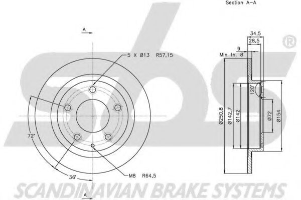 Disc frana 1