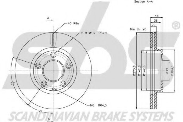 Disc frana 1