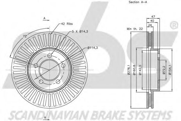 Disc frana 1
