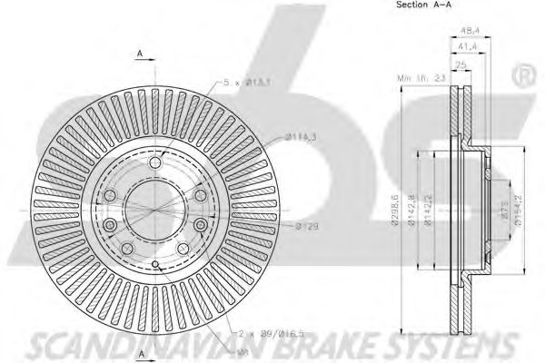 Disc frana 2