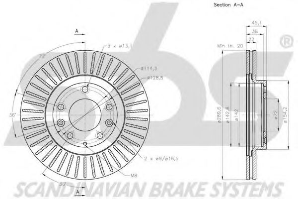 Disc frana 2