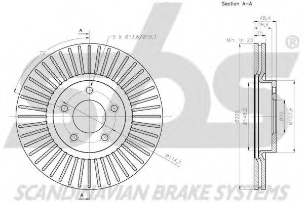 Disc frana 2