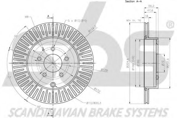 Disc frana 2