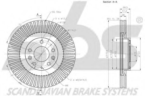 Disc frana 2