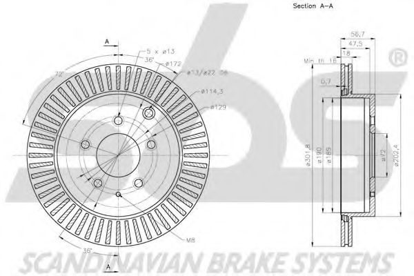 Disc frana 2
