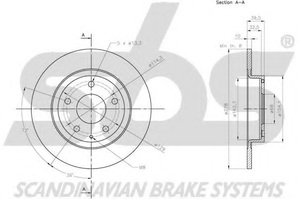 Disc frana 2