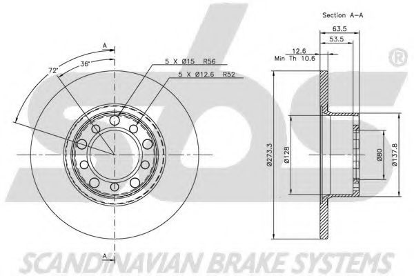 Disc frana 1