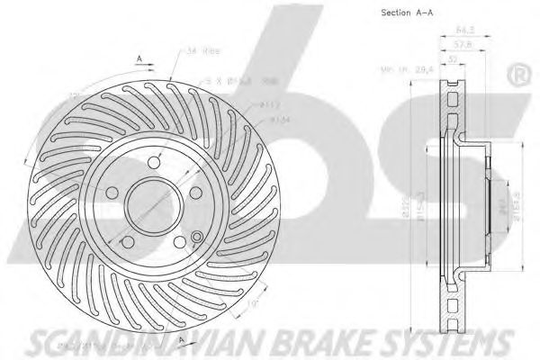 Disc frana 1