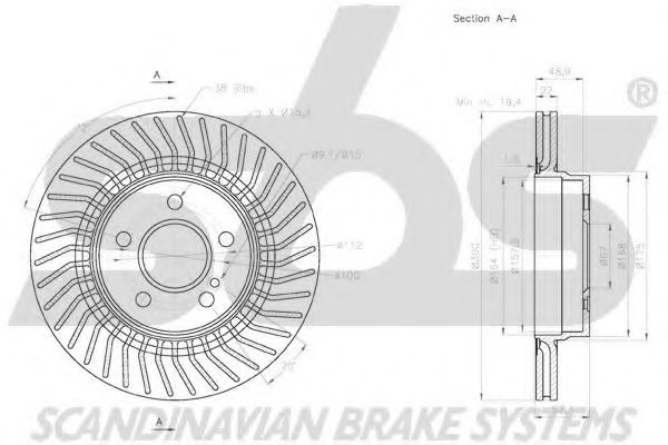 Disc frana 1