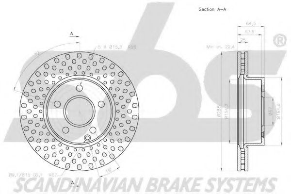 Disc frana 1