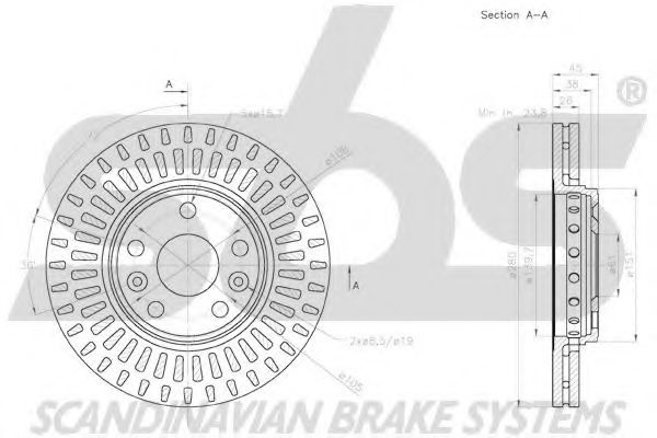 Disc frana 2