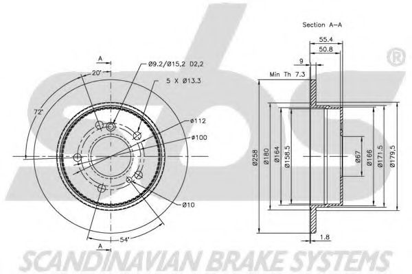 Disc frana 2