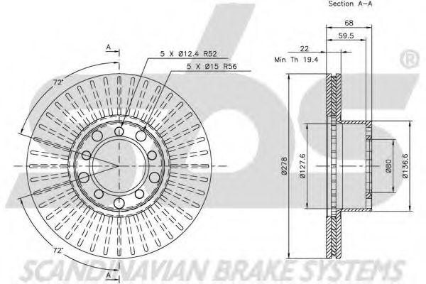 Disc frana 1
