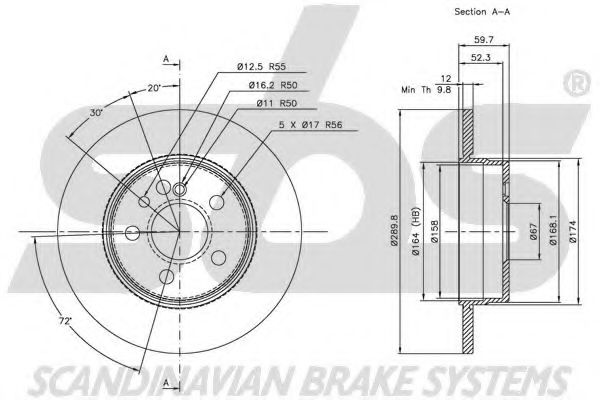 Disc frana 1