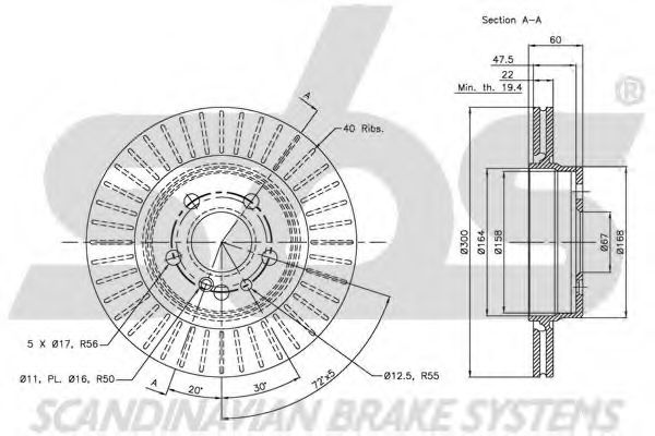 Disc frana 1