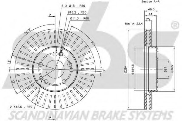 Disc frana 1