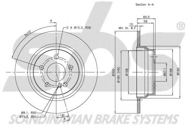 Disc frana 2
