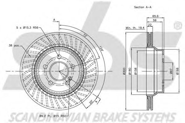 Disc frana 2