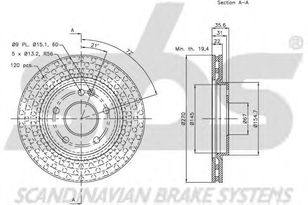 Disc frana 1