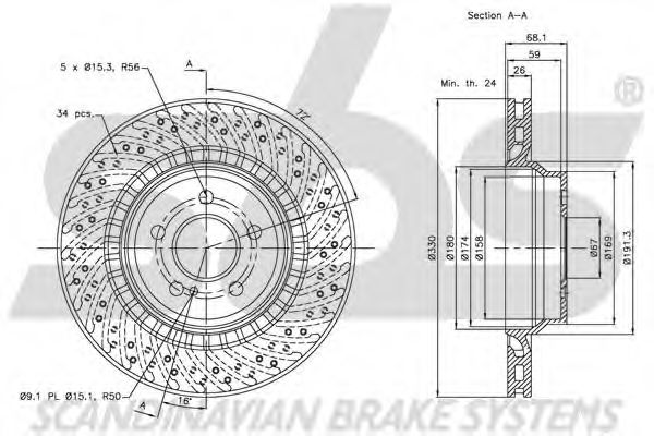 Disc frana 1