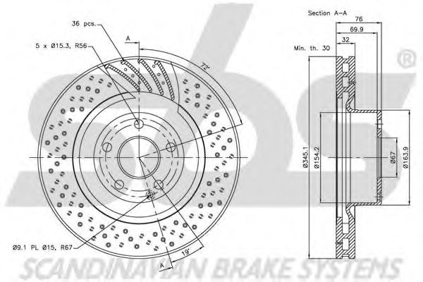 Disc frana 1