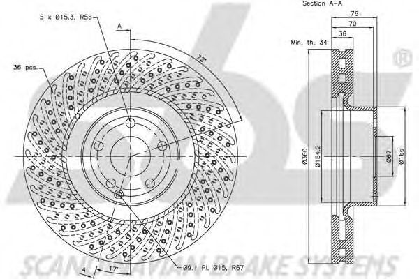 Disc frana 1