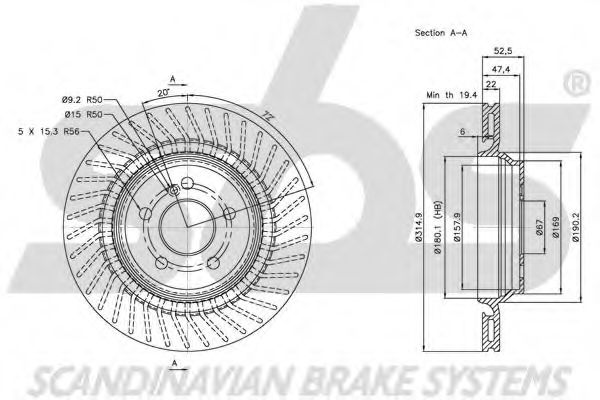Disc frana 1