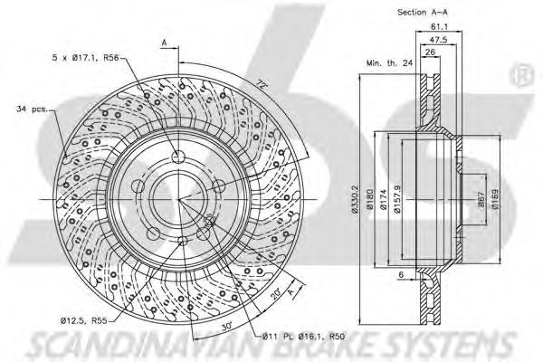 Disc frana 1