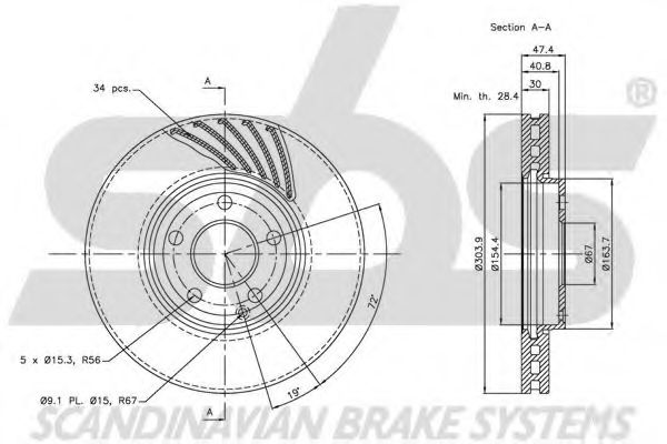 Disc frana 1
