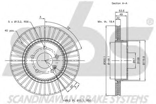 Disc frana 2