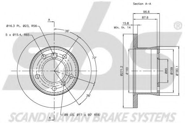 Disc frana 2